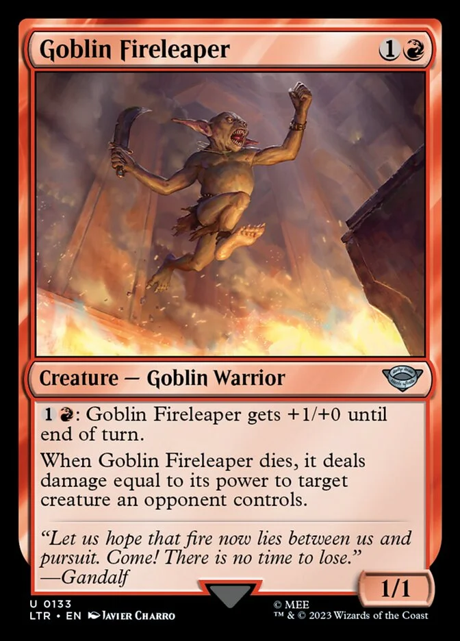 Goblin Fireleaper 「LTR/133」「EN」