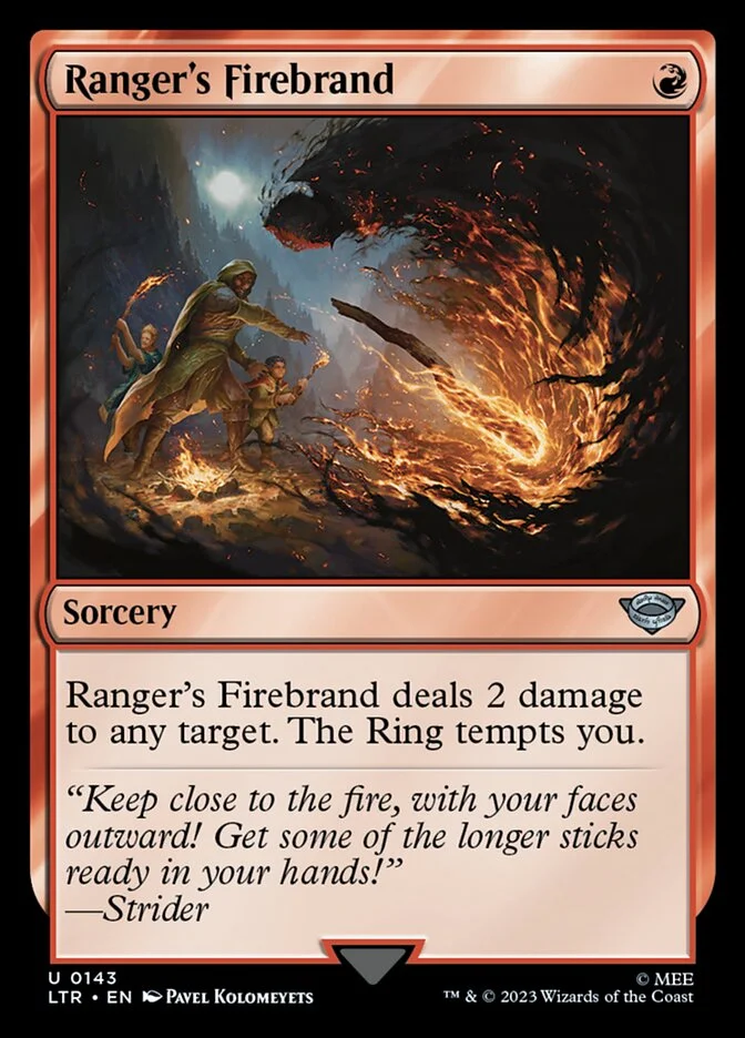 Ranger's Firebrand 「LTR/143」「EN」