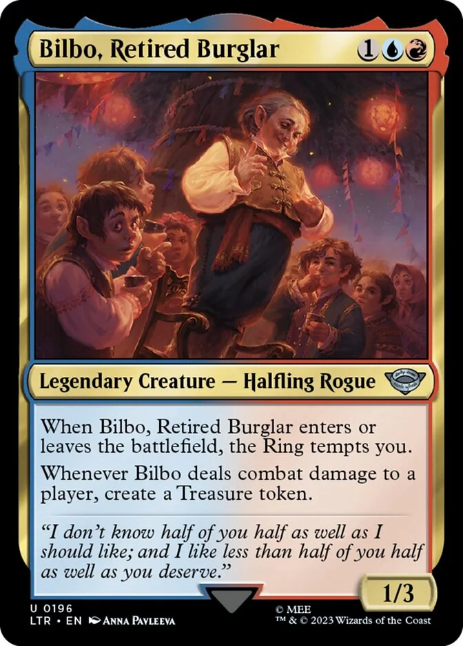 Bilbo, Retired Burglar 「LTR/196」「EN」