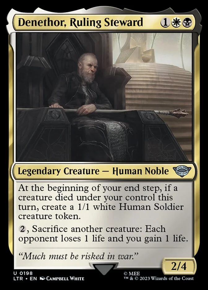 Denethor, Ruling Steward 「LTR/198」「EN」