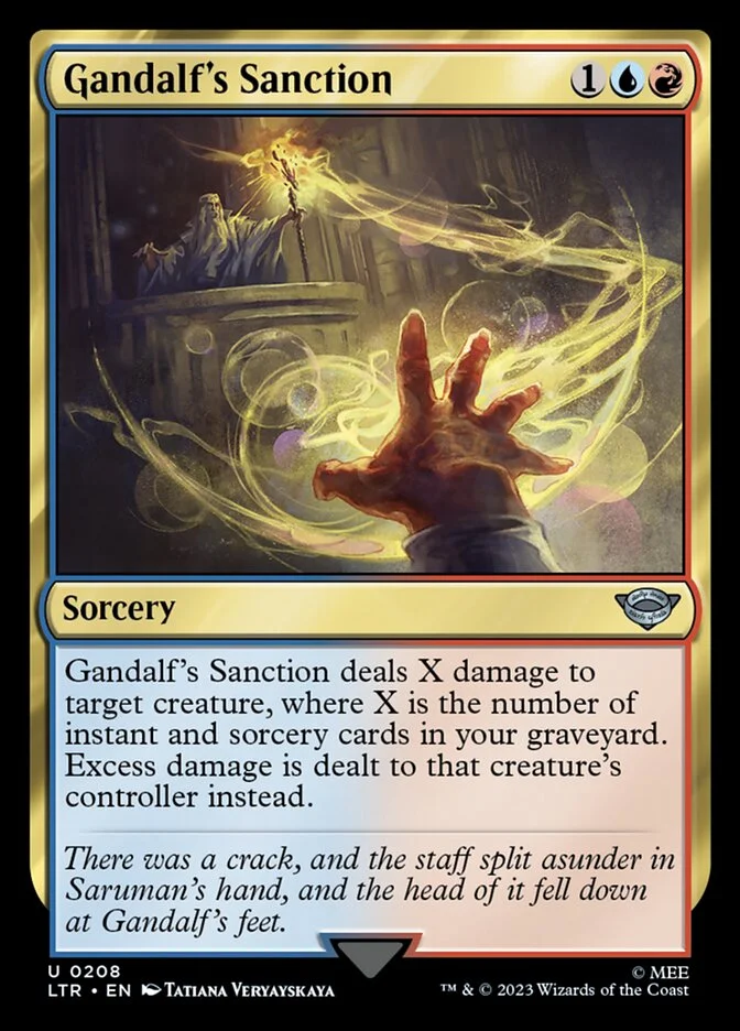 Gandalf's Sanction 「LTR/208」「EN」
