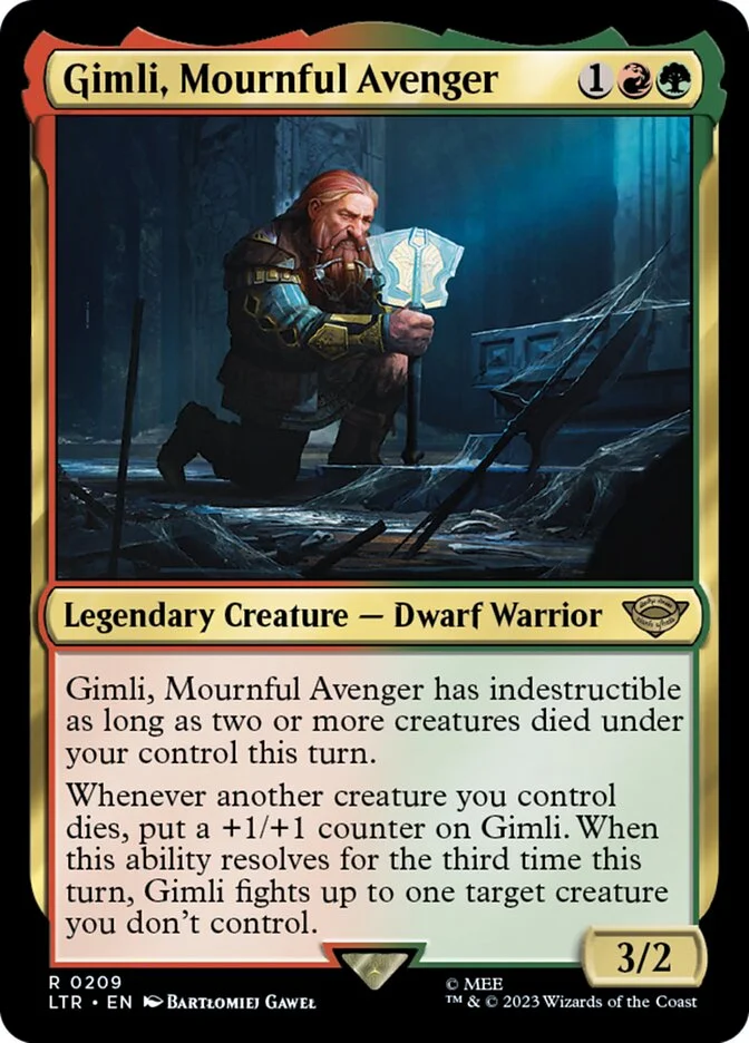 Gimli, Mournful Avenger 「LTR/209」「EN」