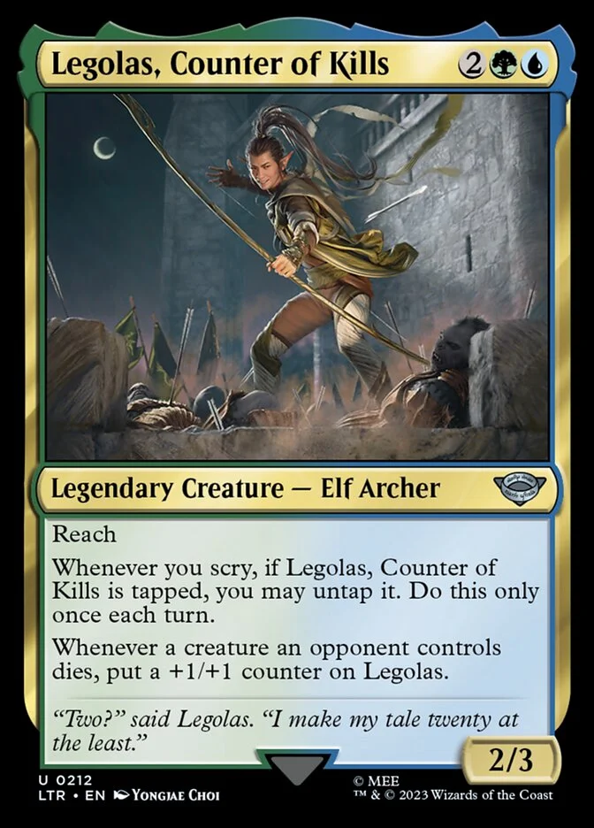 Legolas, Counter of Kills 「LTR/212」「EN」