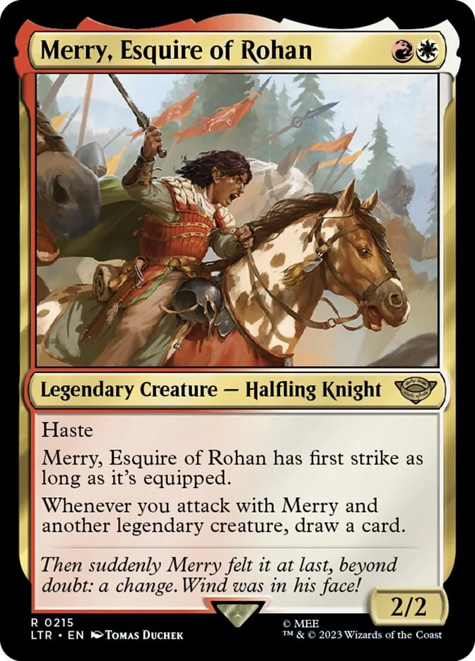 Merry, Esquire of Rohan 「LTR/215」「EN」