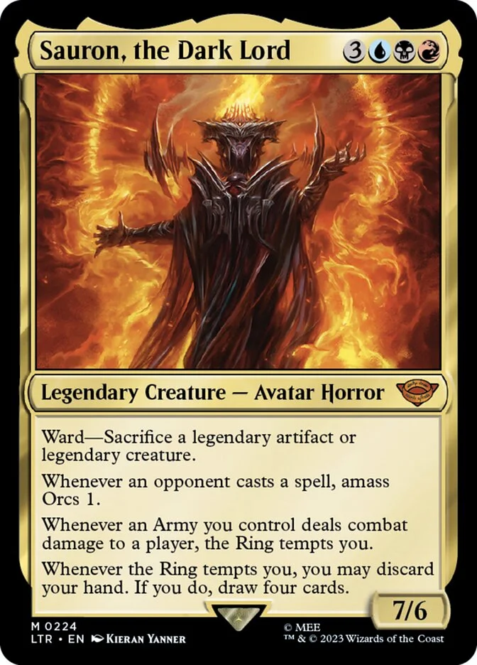 Sauron, the Dark Lord 「LTR/224」「EN」