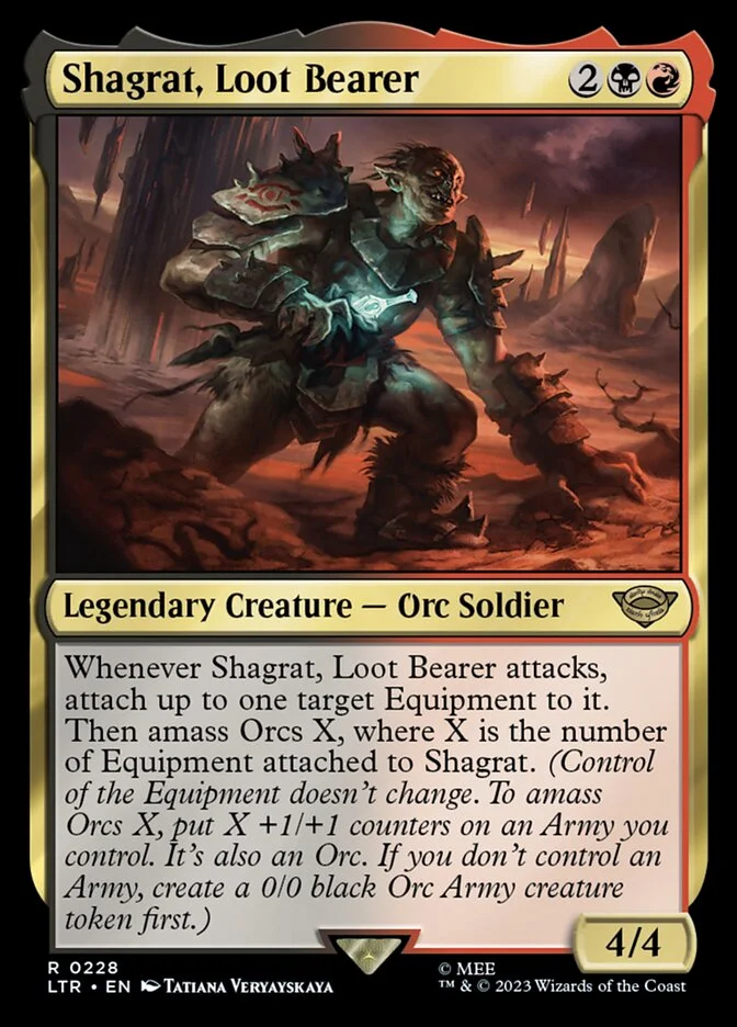 Shagrat, Loot Bearer 「LTR/228」「EN」