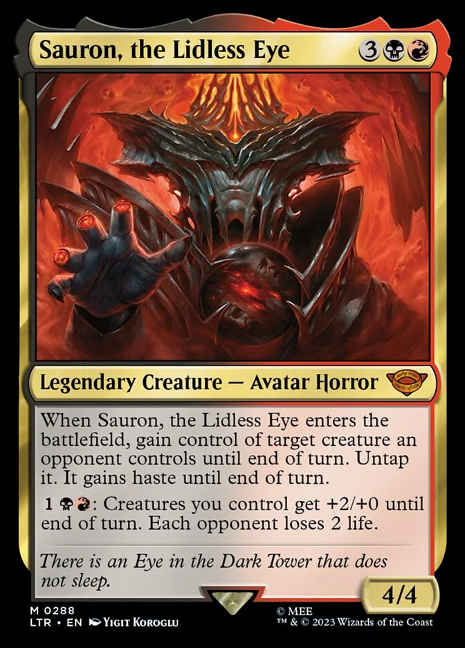 Sauron, the Lidless Eye 「LTR/288」「EN」