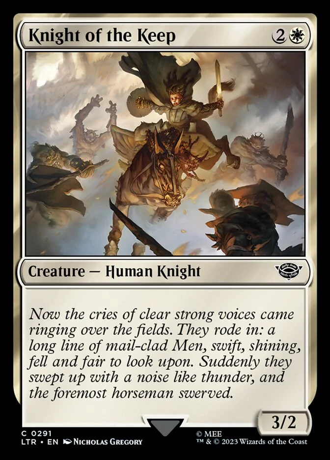 Knight of the Keep 「LTR/291」「EN」
