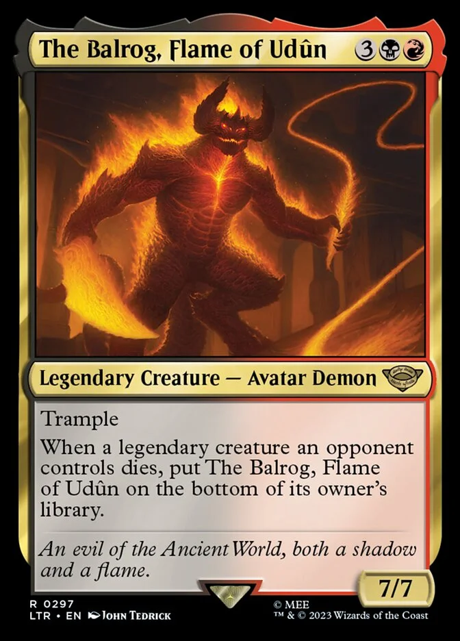 The Balrog, Flame of Udûn 「LTR/297」「EN」