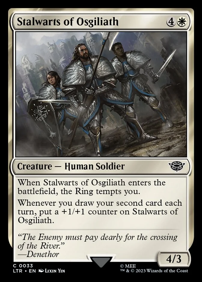 Stalwarts of Osgiliath 「LTR/33」「EN」