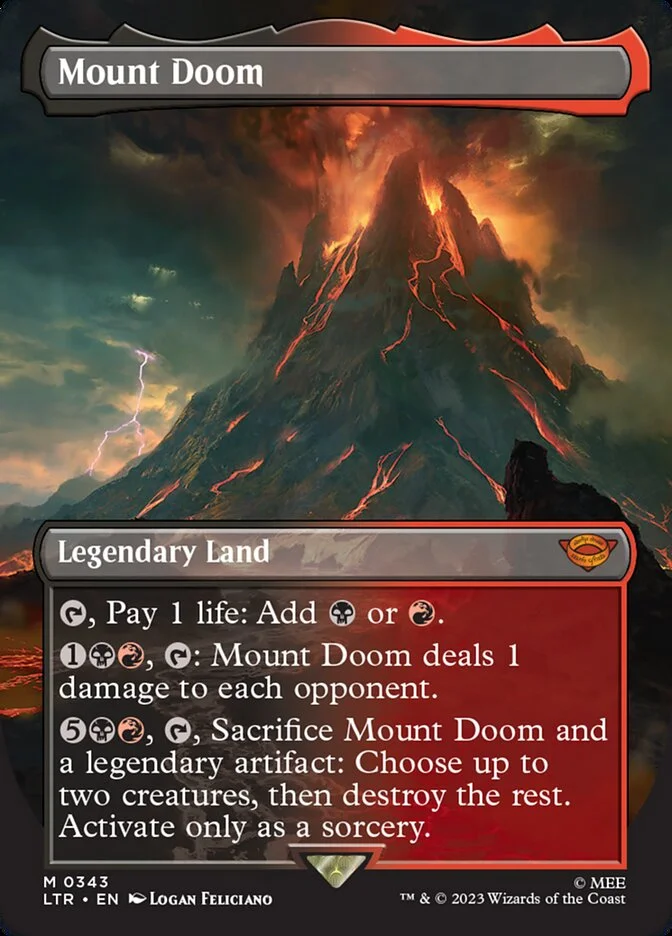 Mount Doom 「LTR/343」「EN」