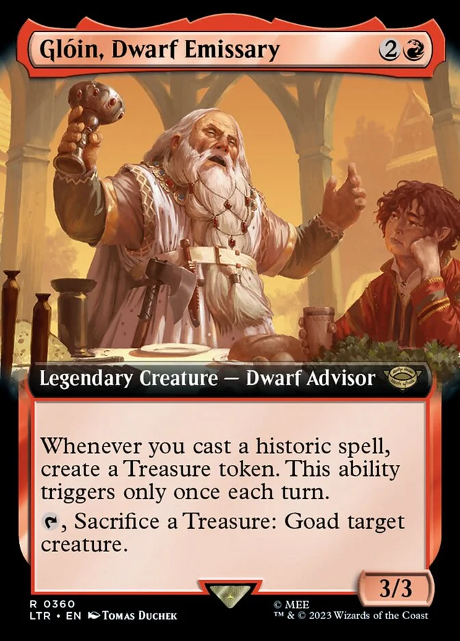 Glóin, Dwarf Emissary 「LTR/360」「EN」