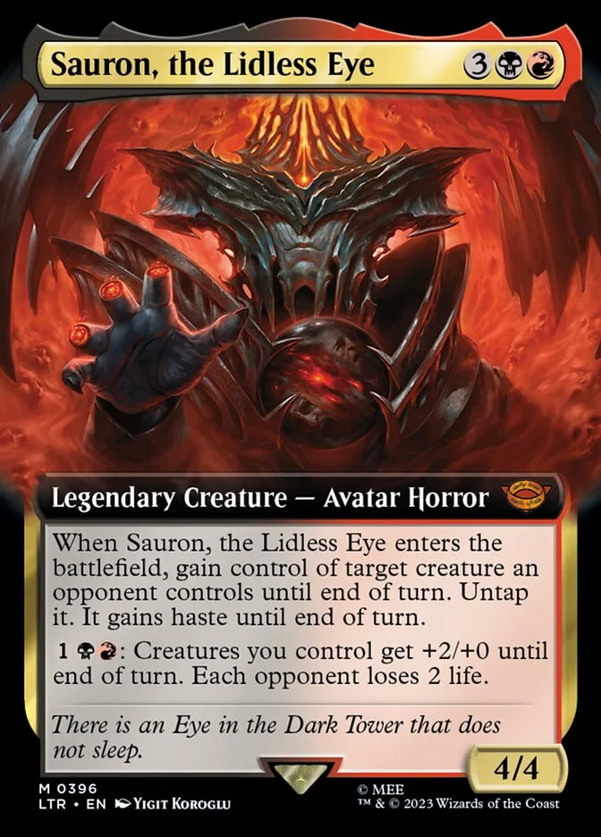 Sauron, the Lidless Eye 「LTR/396」「EN」