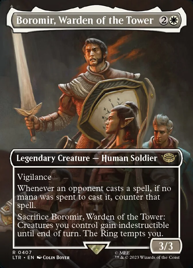 Boromir, Warden of the Tower 「LTR/407」「EN」
