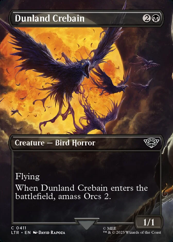 Dunland Crebain 「LTR/411」「EN」