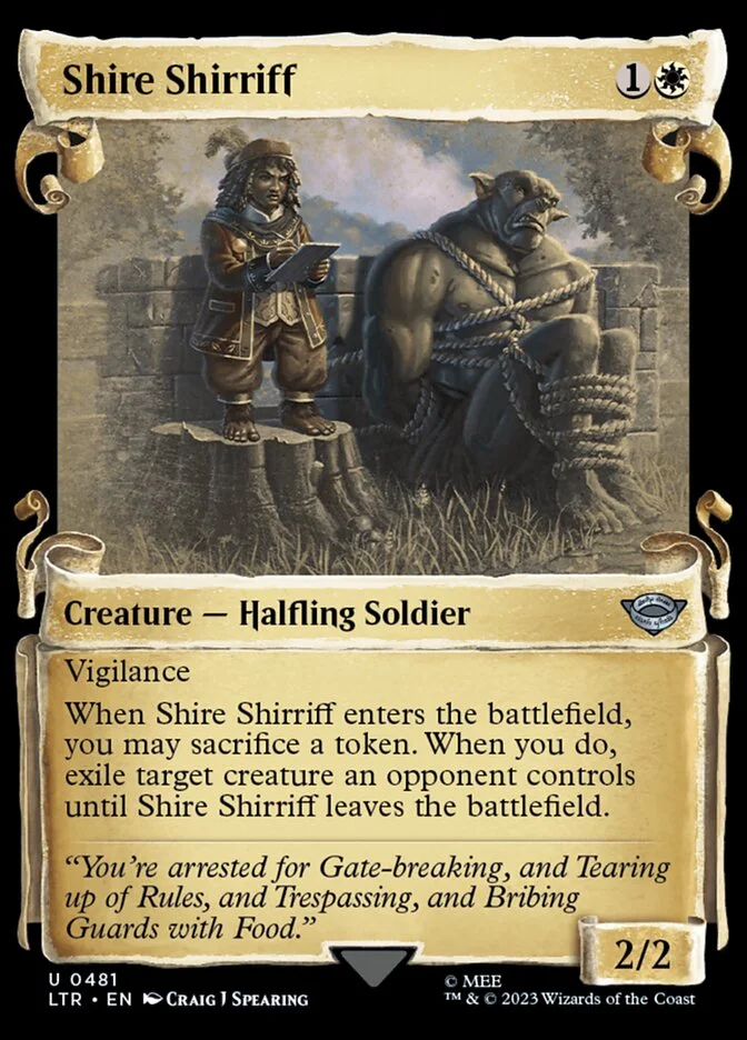 Shire Shirriff 「LTR/481」「EN」