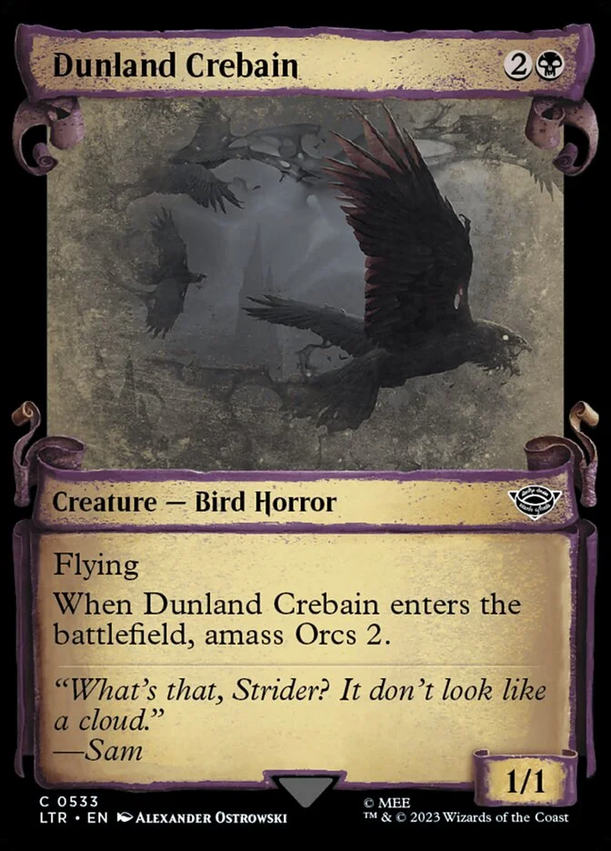 Dunland Crebain 「LTR/533」「EN」