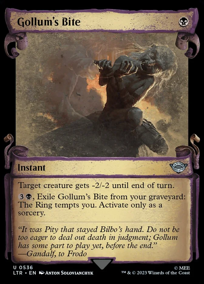 Gollum's Bite 「LTR/536」「EN」