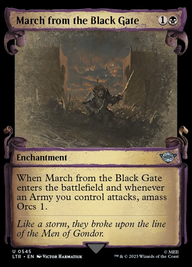 March from the Black Gate 「LTR/545」「EN」