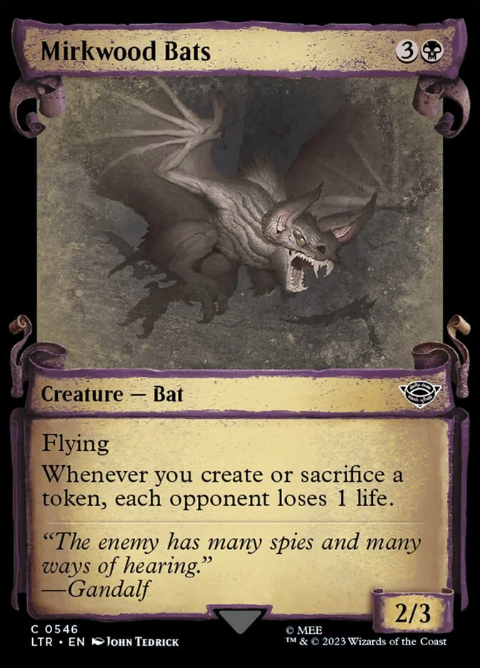 Mirkwood Bats 「LTR/546」「EN」