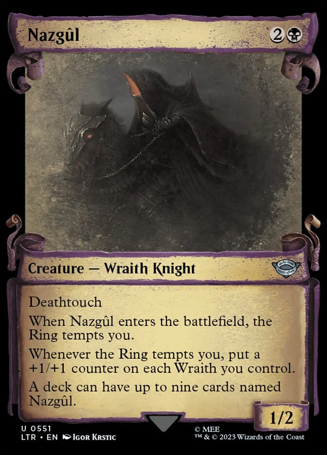 Nazgûl 「LTR/551」「EN」