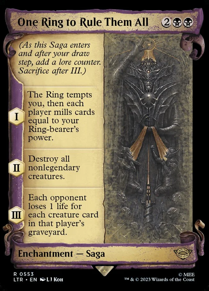 One Ring to Rule Them All 「LTR/553」「EN」