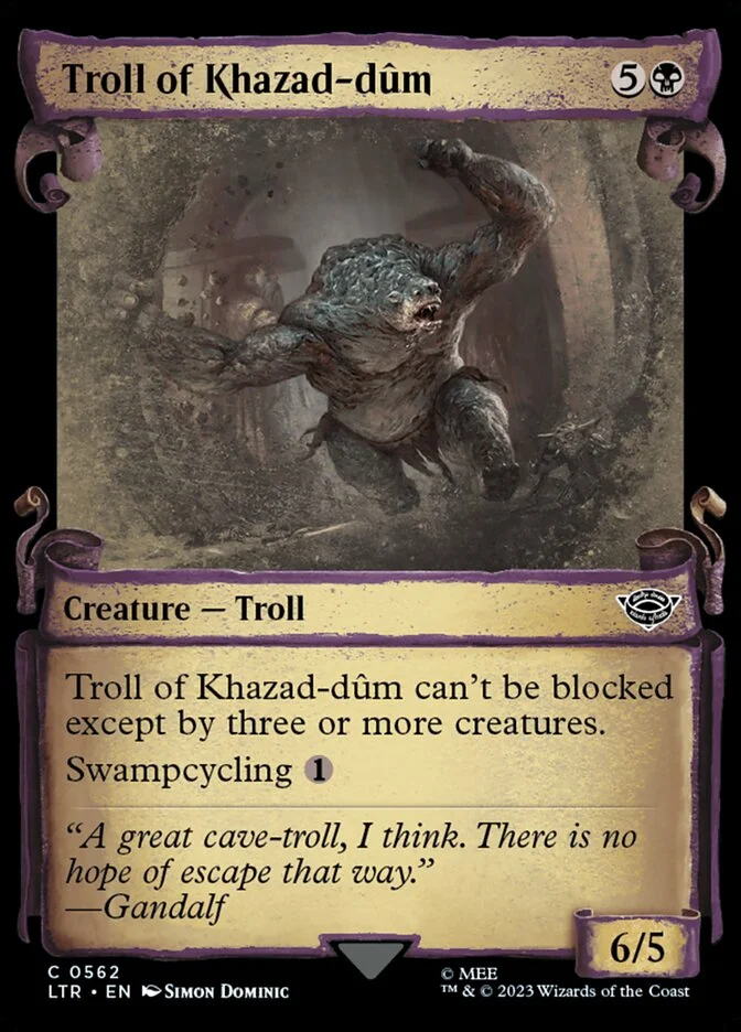 Troll of Khazad-dûm 「LTR/562」「EN」