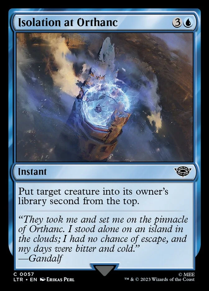 Isolation at Orthanc 「LTR/57」「EN」