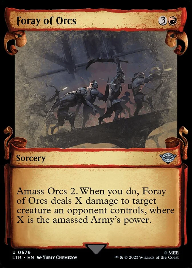 Foray of Orcs 「LTR/579」「EN」