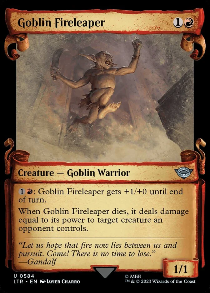 Goblin Fireleaper 「LTR/584」「EN」