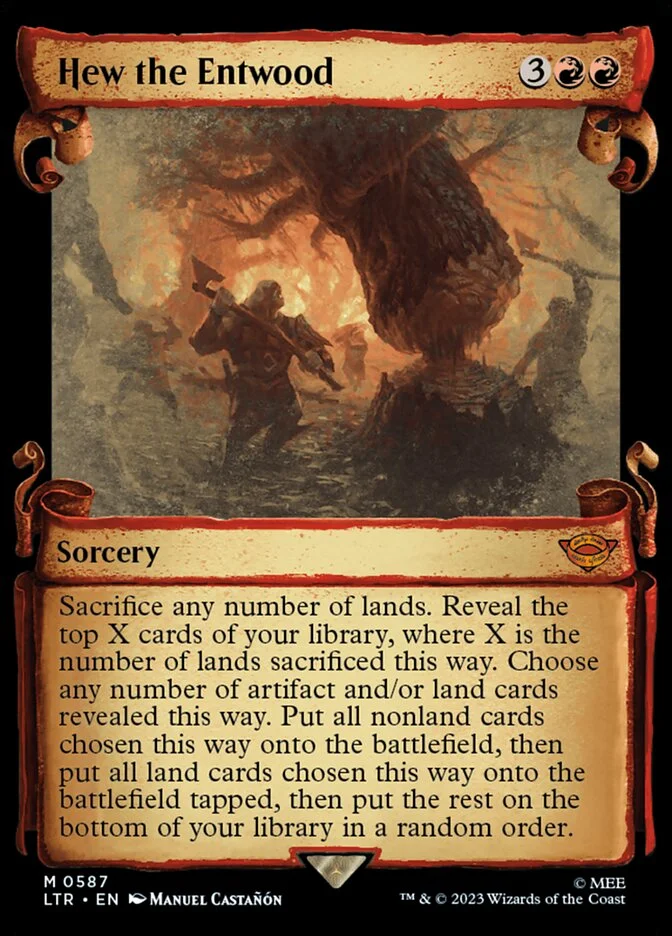 Hew the Entwood 「LTR/587」「EN」