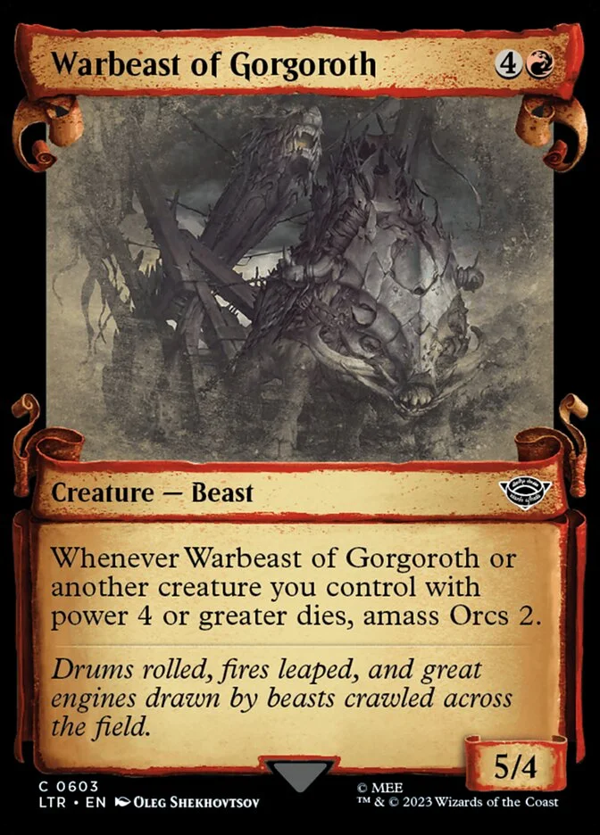 Warbeast of Gorgoroth 「LTR/603」「EN」