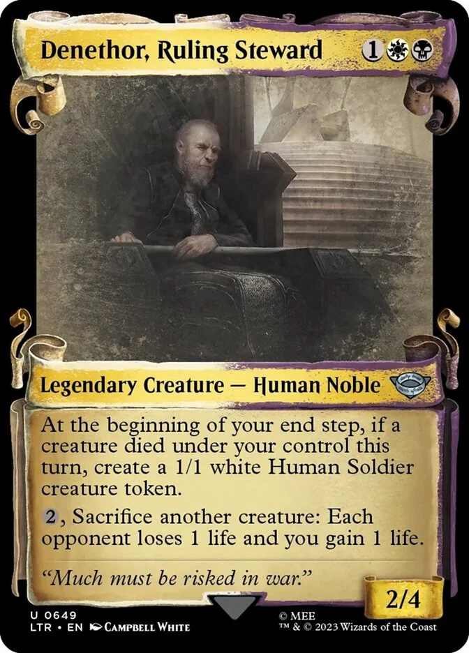 Denethor, Ruling Steward 「LTR/649」「EN」