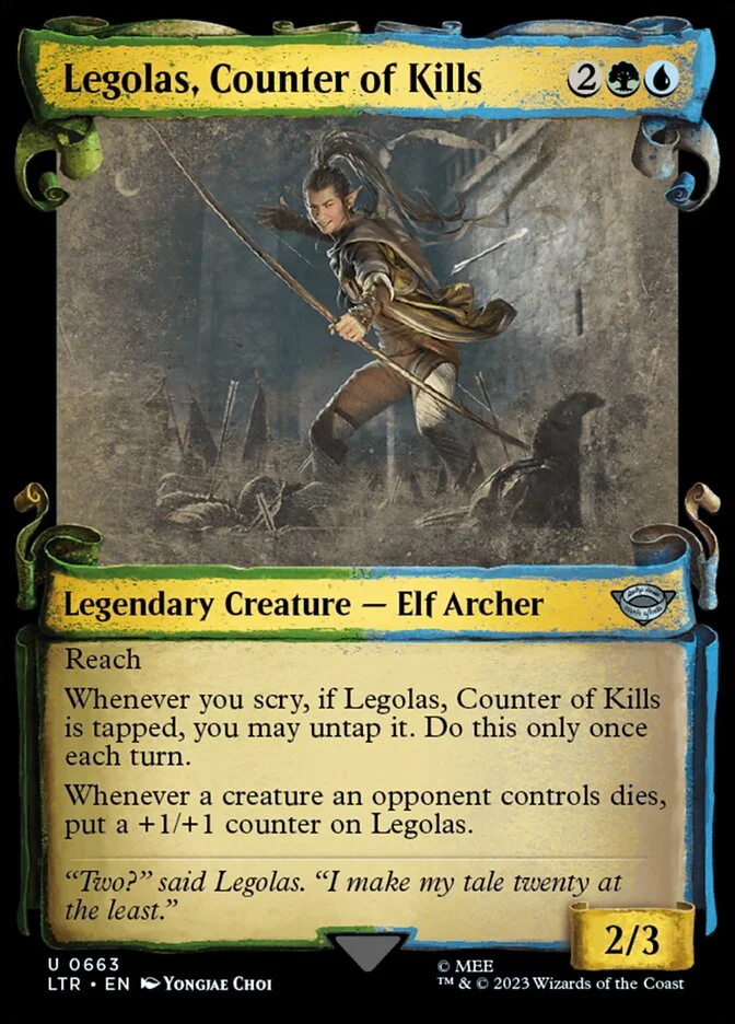Legolas, Counter of Kills 「LTR/663」「EN」