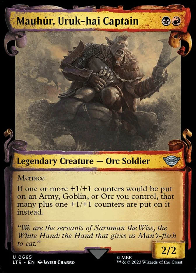 Mauhúr, Uruk-hai Captain 「LTR/665」「EN」