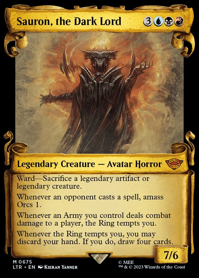 Sauron, the Dark Lord 「LTR/675」「EN」