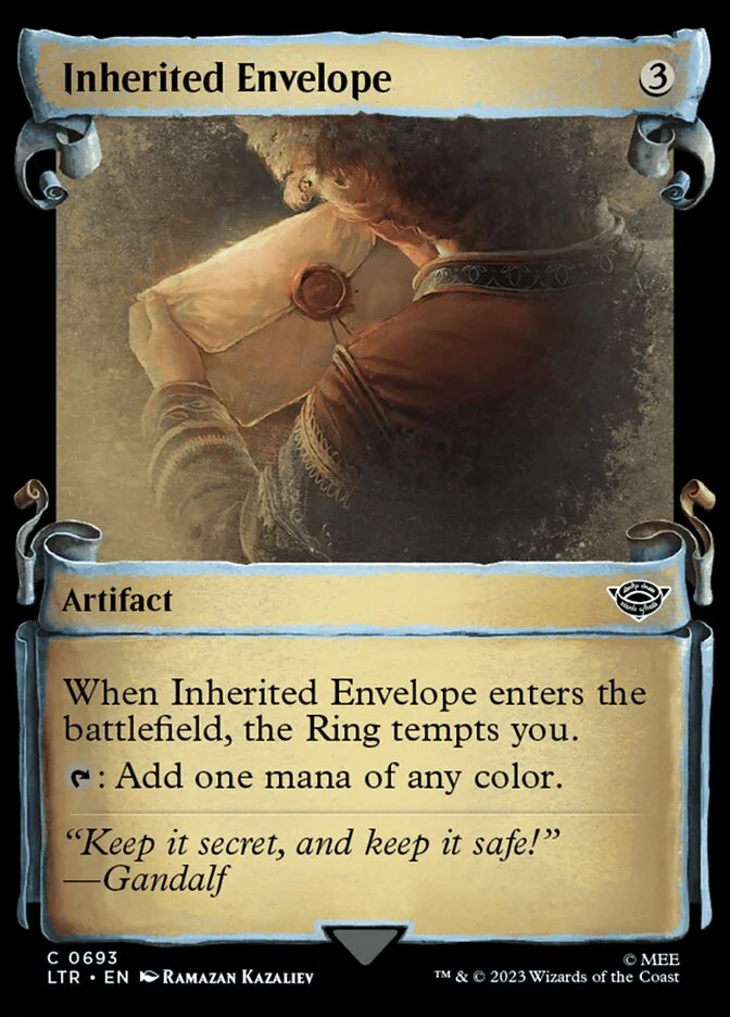 Inherited Envelope 「LTR/693」「EN」