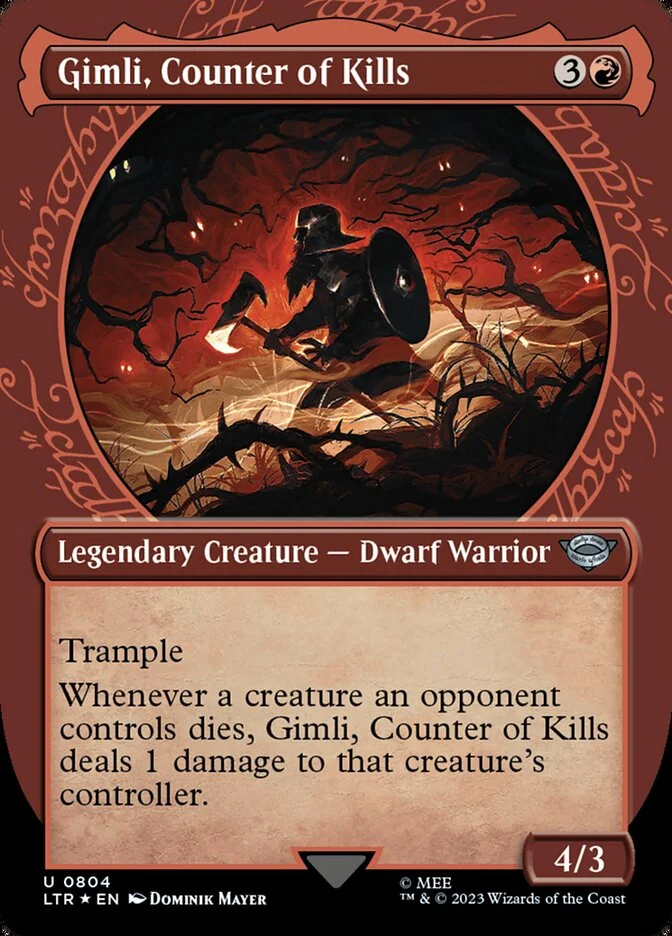 Gimli, Counter of Kills 「LTR/804」「EN」