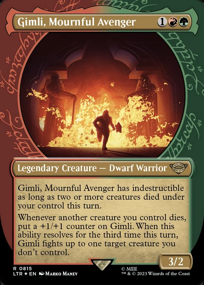 Gimli, Mournful Avenger 「LTR/815」「EN」