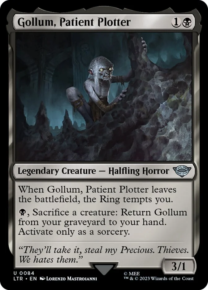 Gollum, Patient Plotter 「LTR/84」「EN」
