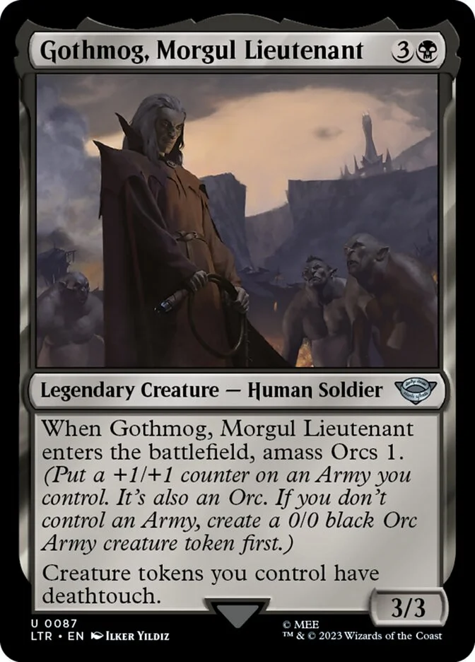 Gothmog, Morgul Lieutenant 「LTR/87」「EN」