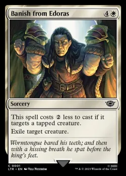Banish from Edoras #1 · Magic: The Gathering