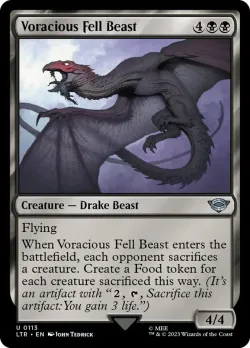 Voracious Fell Beast #113 · Magic: The Gathering