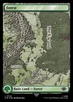 Forest #722 · Magic: The Gathering