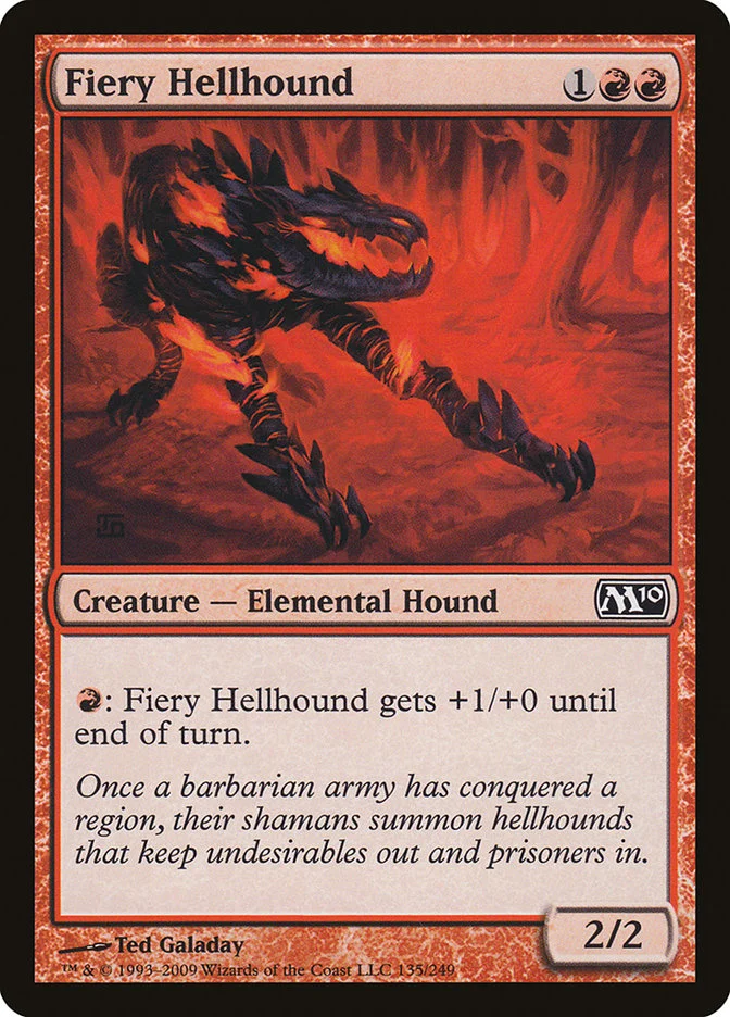 Fiery Hellhound 「M10/135」「EN」