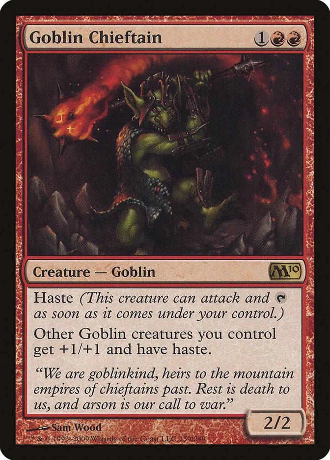 Goblin Chieftain 「M10/139」「EN」