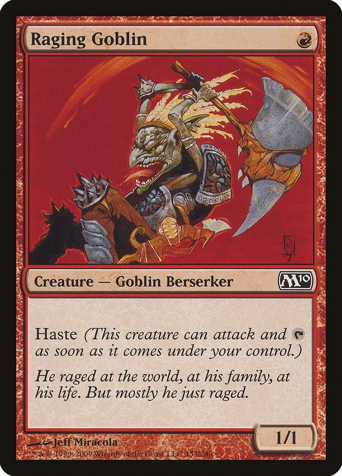 Raging Goblin 「M10/153」「EN」