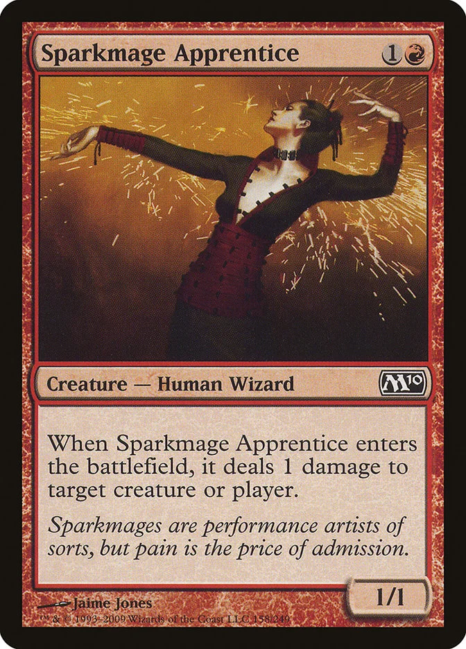 Sparkmage Apprentice 「M10/158」「EN」