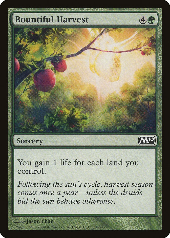 Bountiful Harvest 「M10/170」「EN」
