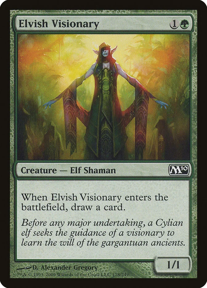 Elvish Visionary 「M10/178」「EN」